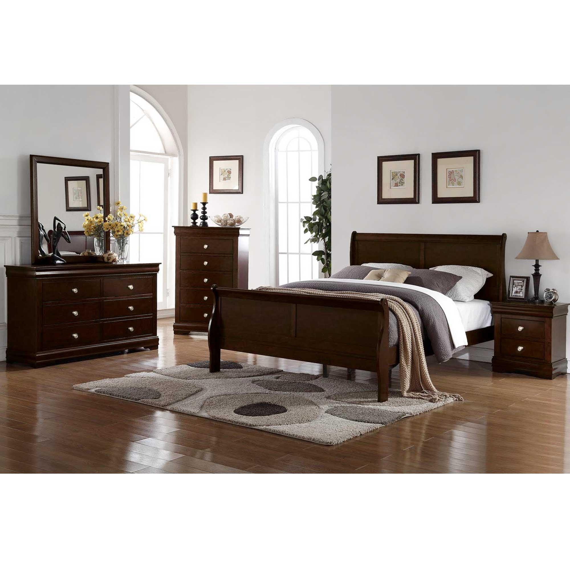 Rent to Own Steve Silver 7Piece Orleans Queen Bedroom Set at Aaron's